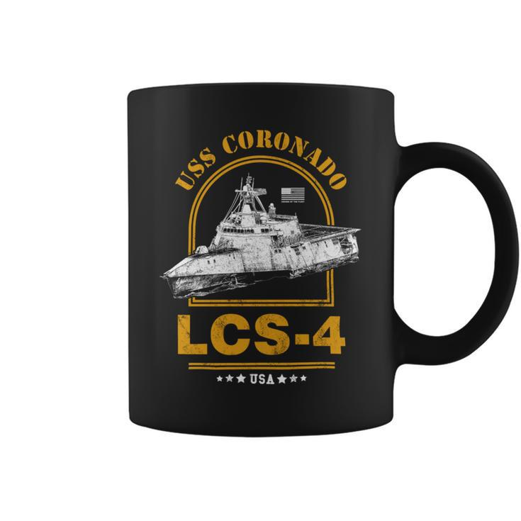 Lcs-4 Uss Coronado Coffee Mug
