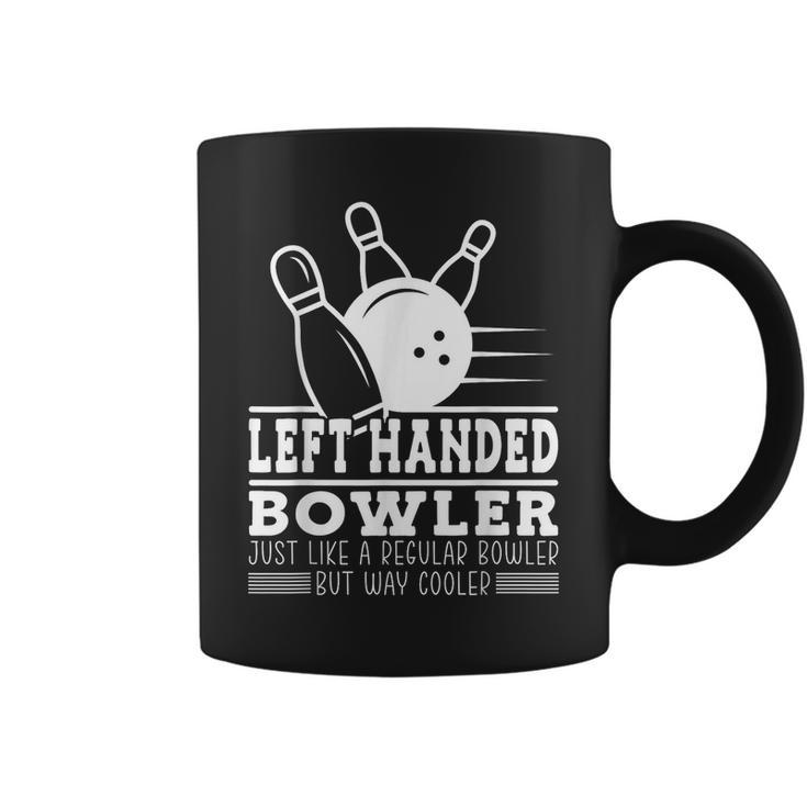 Left Handed Bowler Bowling Coffee Mug