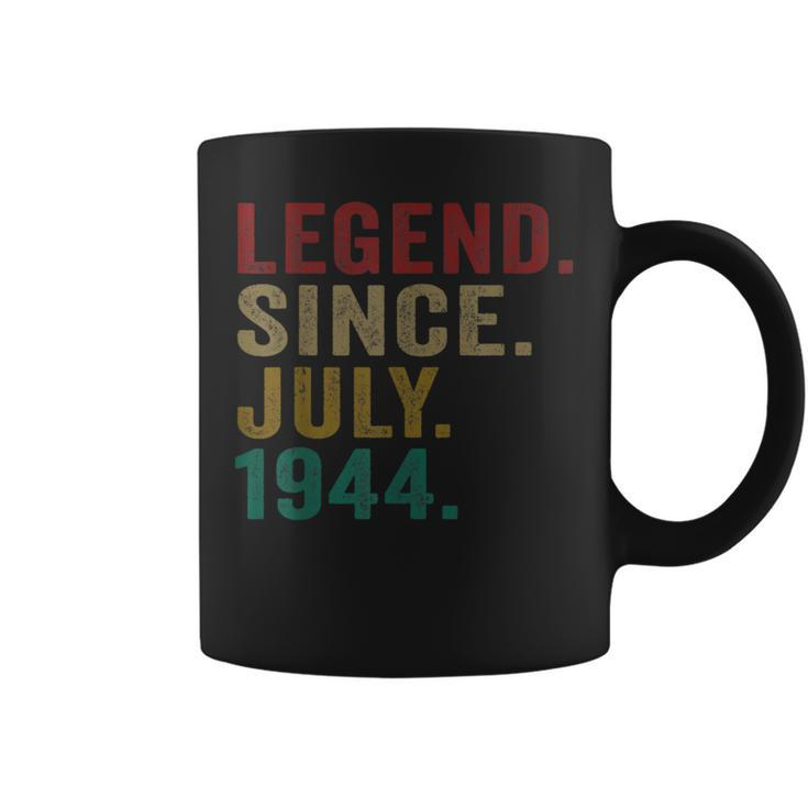 Legend Since July 1944 76Th Birthday Gifts 76 Years Old Coffee Mug