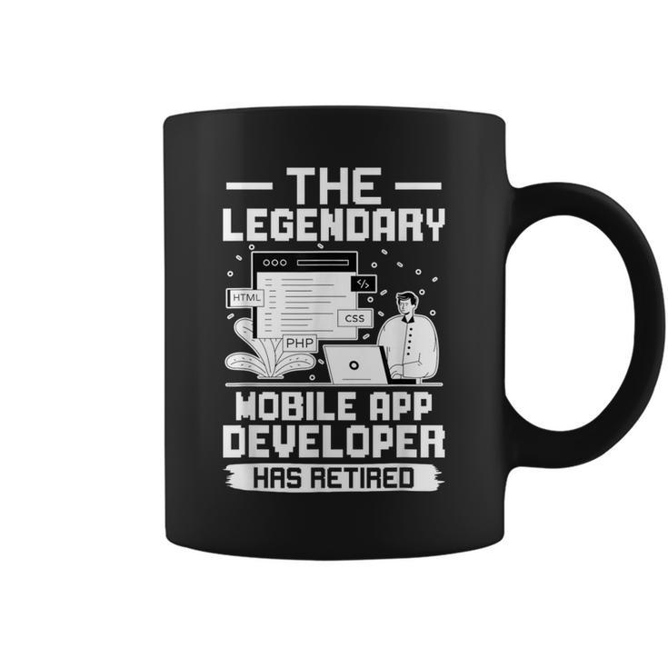 The Legendary Mobile App Developer Has Retired Coffee Mug
