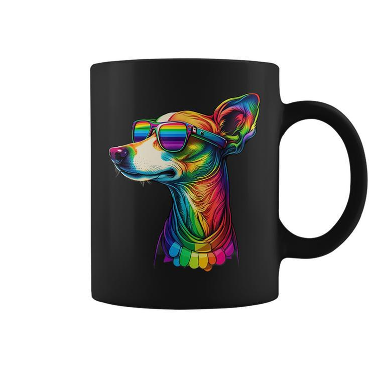 Lesbian Lgbt Gay Pride Italian Greyhound Dog  Coffee Mug