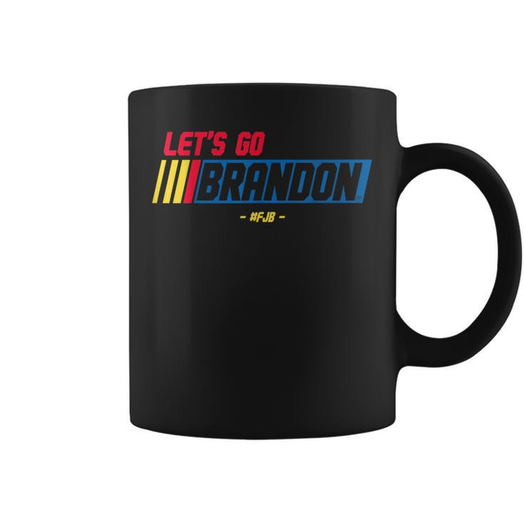 Lets Go Brandon Racing Car Us Flag Funny Gift Idea 80 90S 90S Vintage Designs Funny Gifts Coffee Mug