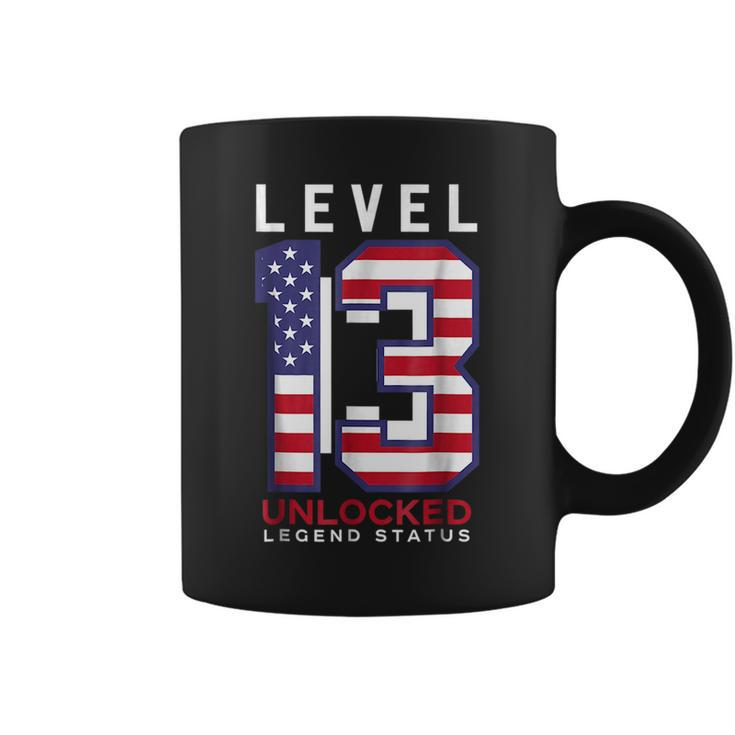 Level 13 Unlocked 13 Year Old Video Gamer & Gaming Coffee Mug