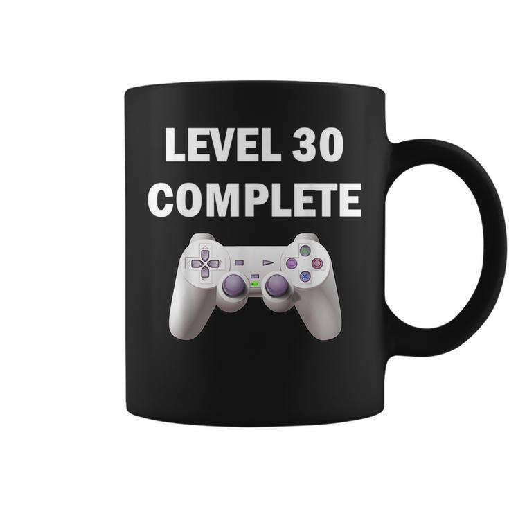 Level 30 Complete Funny Video Games 30Th Birthday 30Th Birthday Funny Gifts Coffee Mug