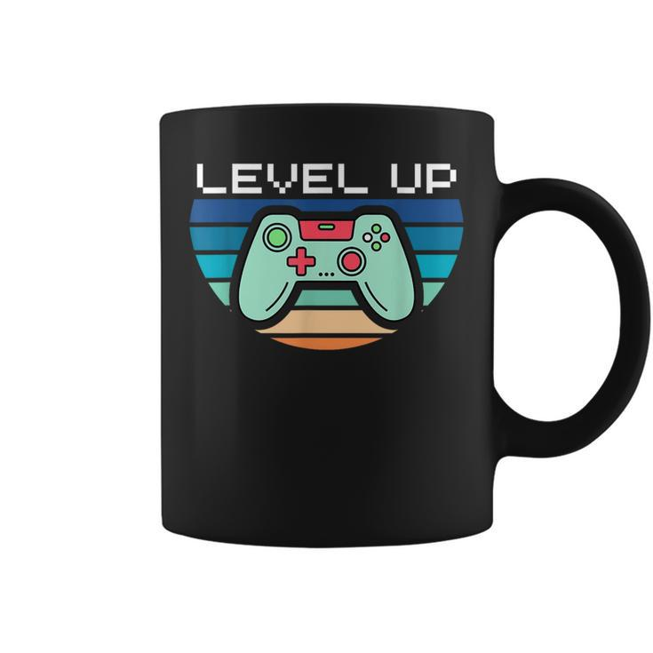Level Up Video Game Controller  Coffee Mug