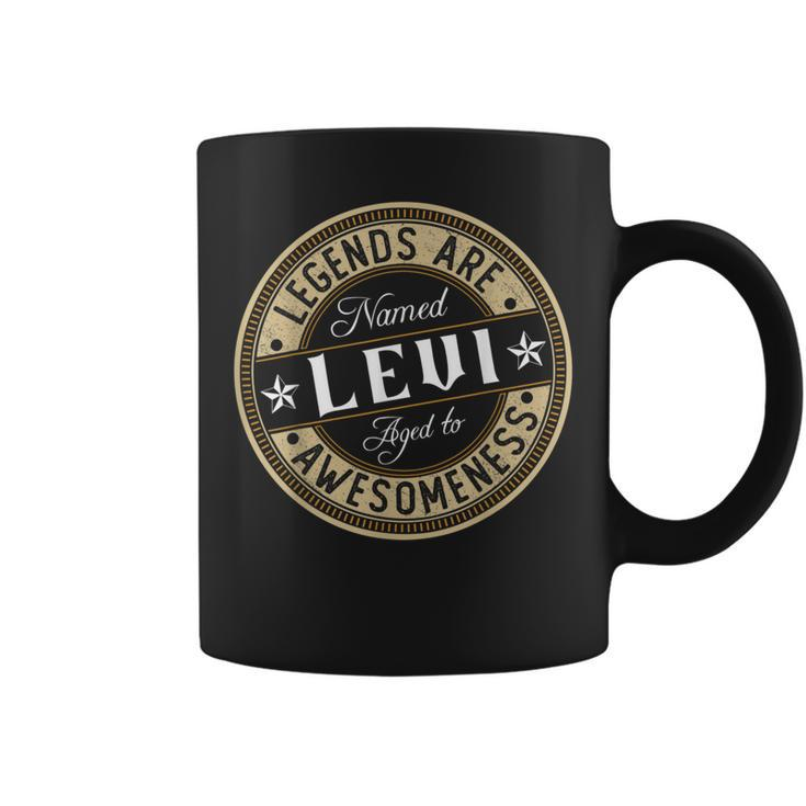 Levi | Legends Are Named | Levi  Coffee Mug