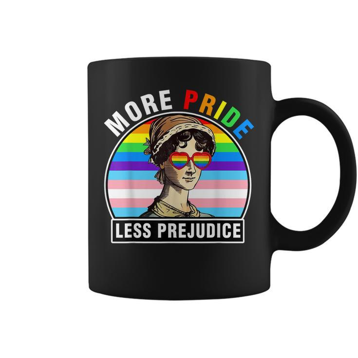 Lgbt Ally Gay Pride Clothers More Pride Less Prejudice  Coffee Mug