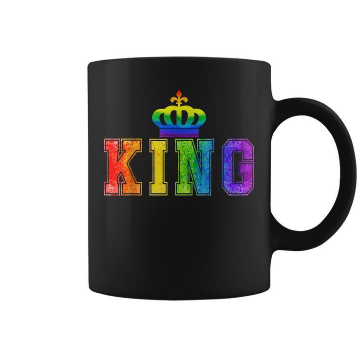 Lgbt Pride  Lesbian King Queen Matching  Gifts Coffee Mug