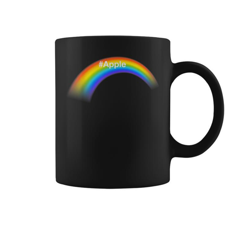 Lgbtq Pride Rainbow Apple  Coffee Mug