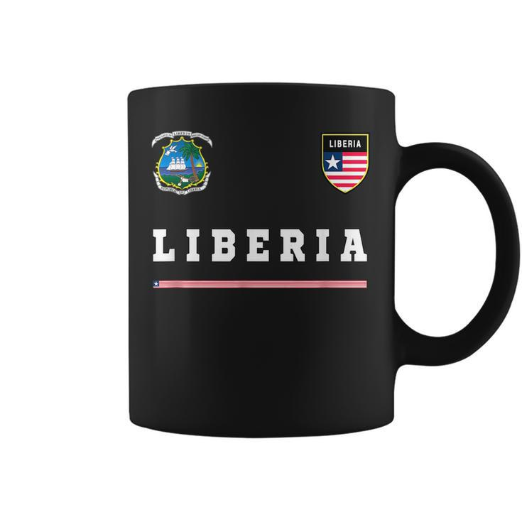 Liberia SportSoccer Jersey  Flag Football  Coffee Mug