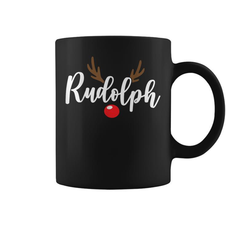 Most Likely To Try Ride Rudolph Couples Christmas Coffee Mug