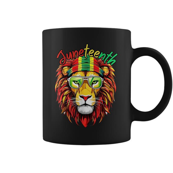 Lion Junenth  Women Dress Black History Freedom Gifts For Lion Lovers Funny Gifts Coffee Mug