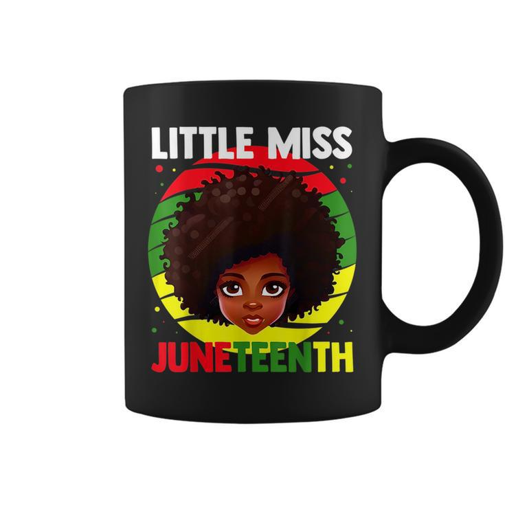 Little Miss Junenth Girls And Youths Celebrate Your Roots  Coffee Mug