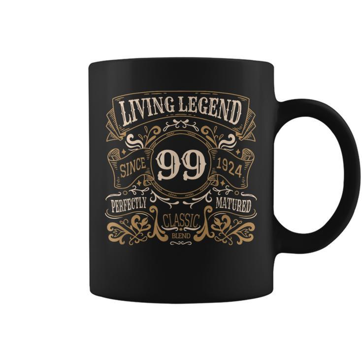 Living Legend 1924 99Th Birthday Coffee Mug