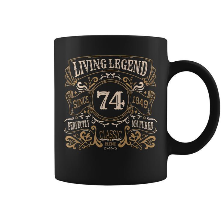 Living Legend 1949 74Th Birthday Coffee Mug