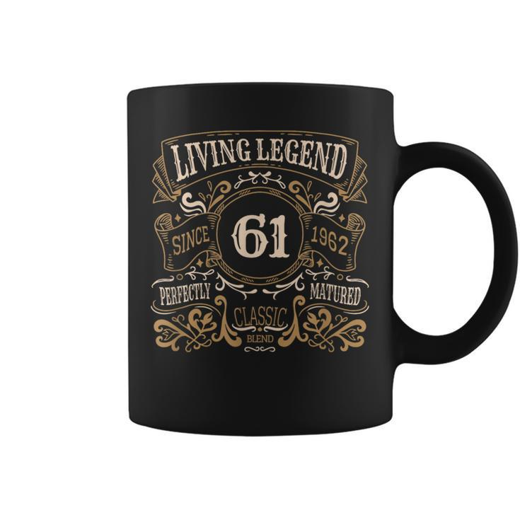 Living Legend 1962 61St Birthday Coffee Mug