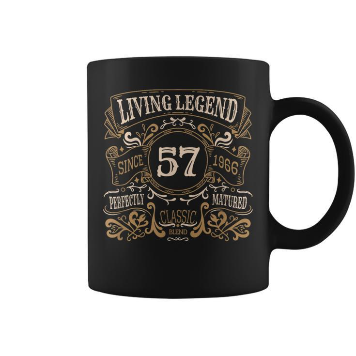 Living Legend 1966 57Th Birthday Coffee Mug