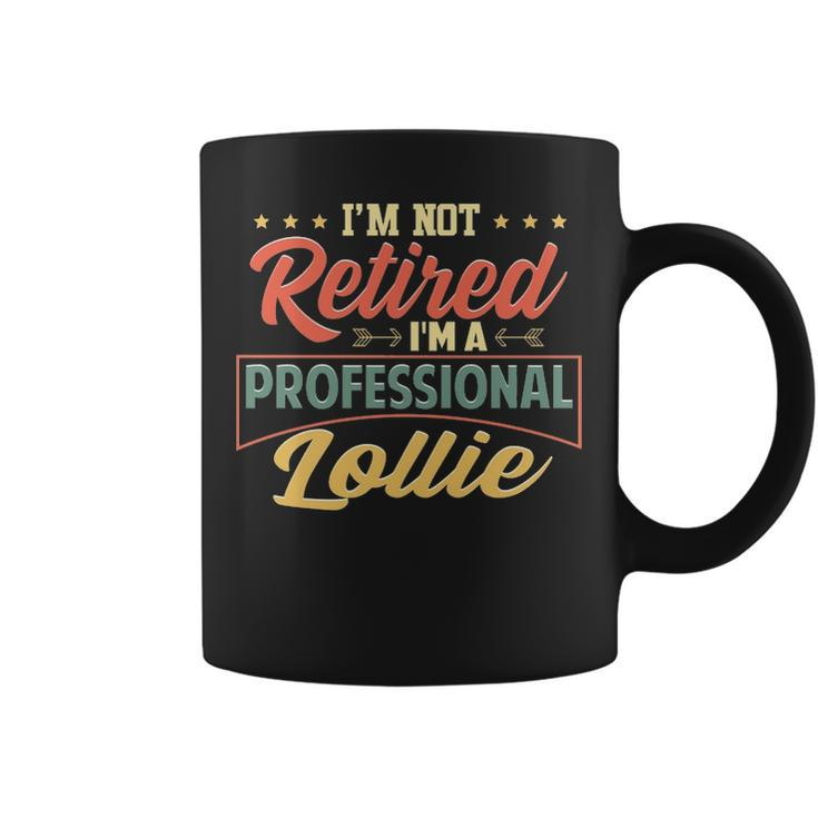 Lollie Grandma Gift Im A Professional Lollie Coffee Mug