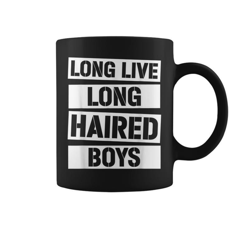 Long Live Long Haired Boys Long Hair Long Hair Kids Men Boy  Coffee Mug