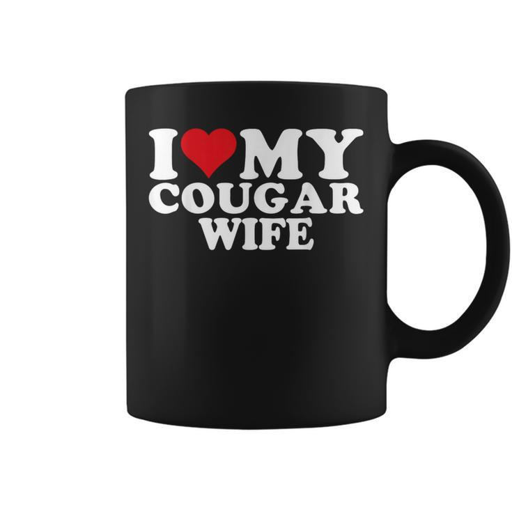 I Love My Cougar Wife Coffee Mug