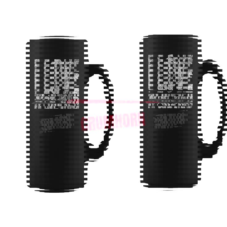 I Love Crumhorn Musical Instrument Music Musical Coffee Mug