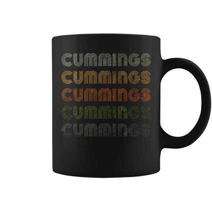 Love Heart Cummings  GrungeVintage Style Black Cummings Coffee Mug