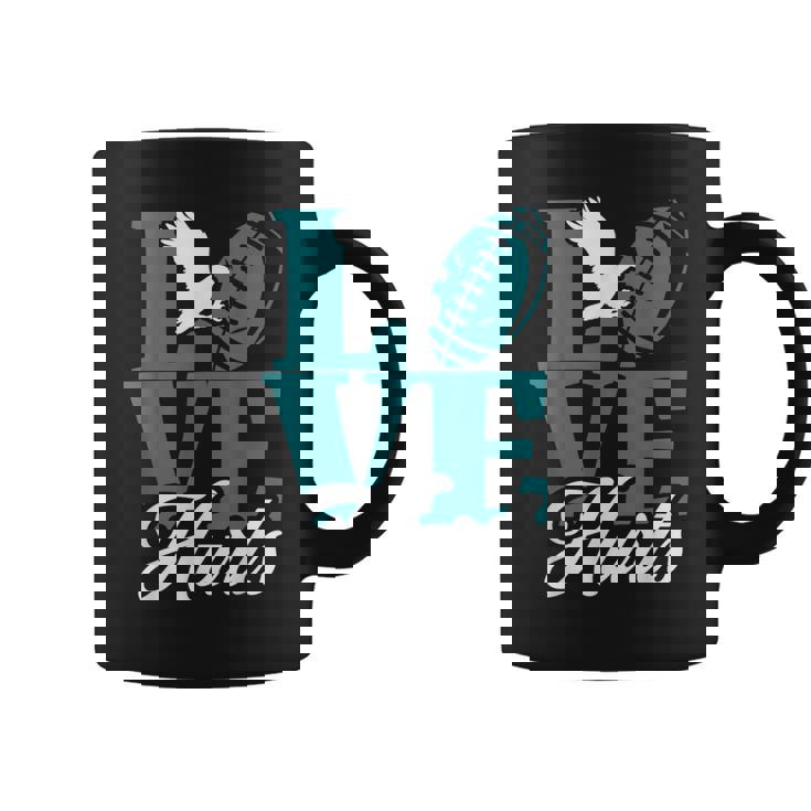 Love Hurts Eagles Retro  Coffee Mug