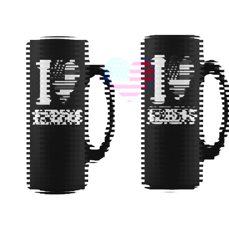 I Love Kerens I Heart Kerens Coffee Mug