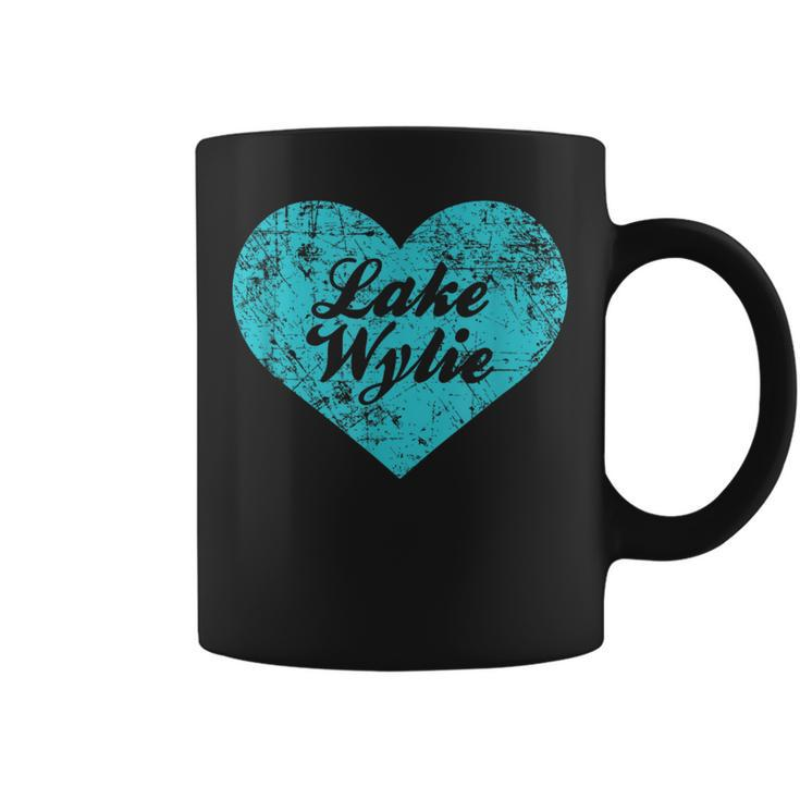 I Love Lake Wylie North Carolina Camping Coffee Mug