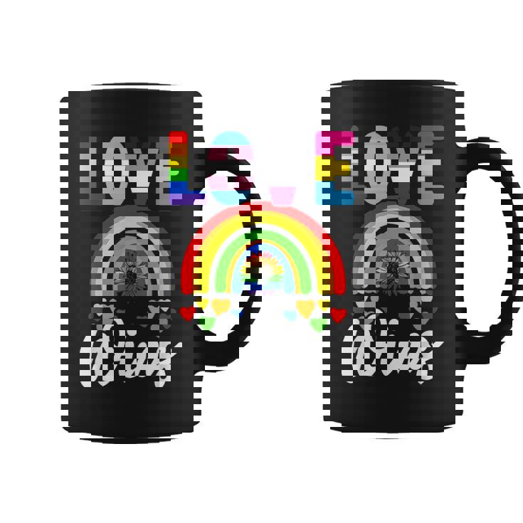 Love Wins Lgbtq Pride & Gay Love Pride Parade Coffee Mug