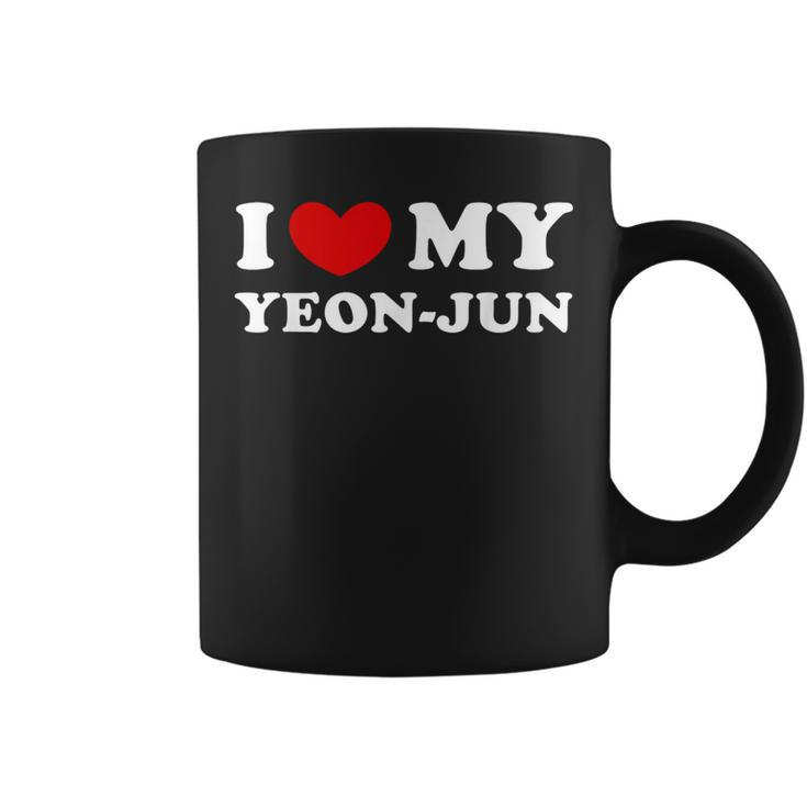 I Love My Yeon-Jun I Heart My Yeon-Jun Coffee Mug