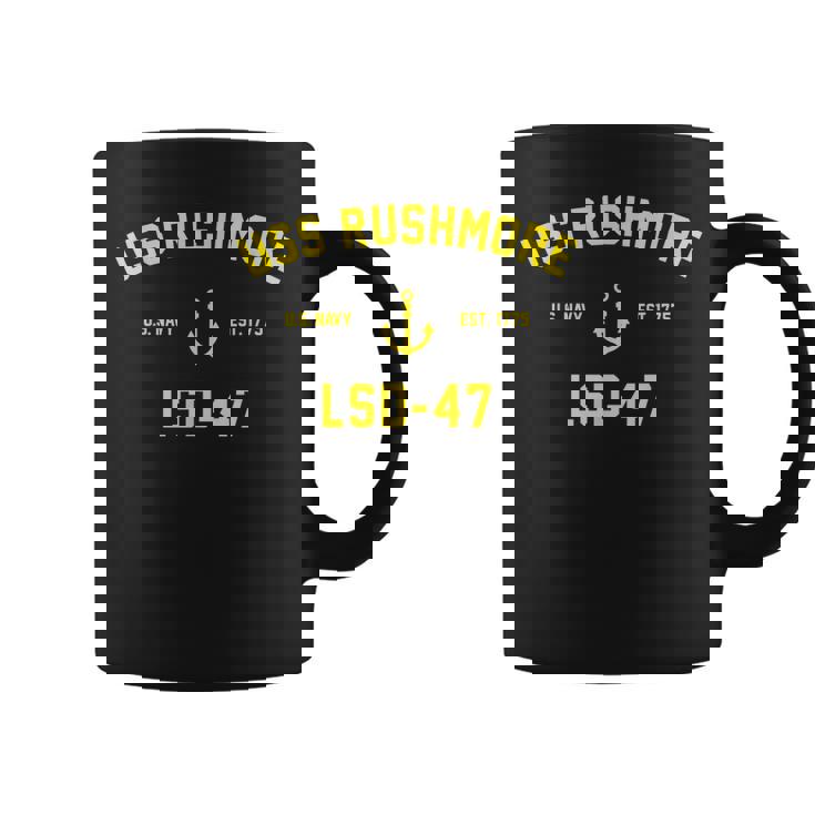 Lsd47 Uss Rushmore  Coffee Mug