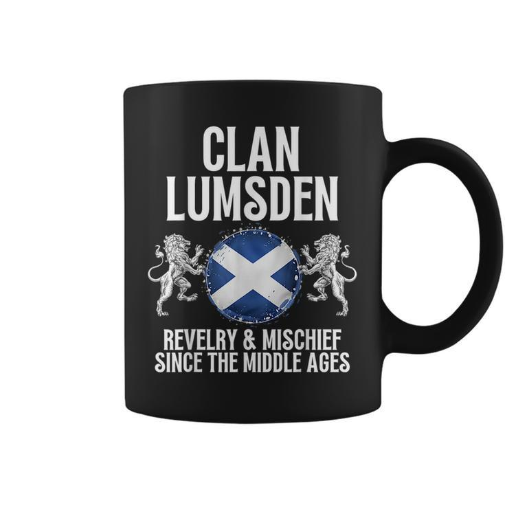 Lumsden Clan Scottish Family Name Scotland Heraldry Coffee Mug