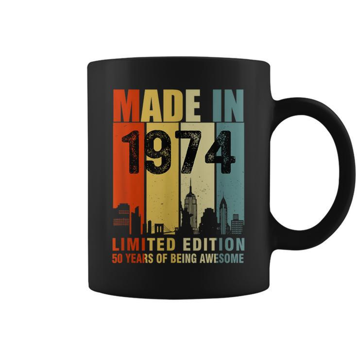 Made In 1974 Limited Edition 50 Years Of Being Awesome Coffee Mug