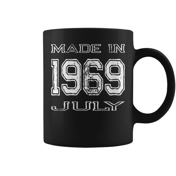 Made In 1969 July Vintage 50Th Birthday Gift Born In 69 Gift For Womens Coffee Mug