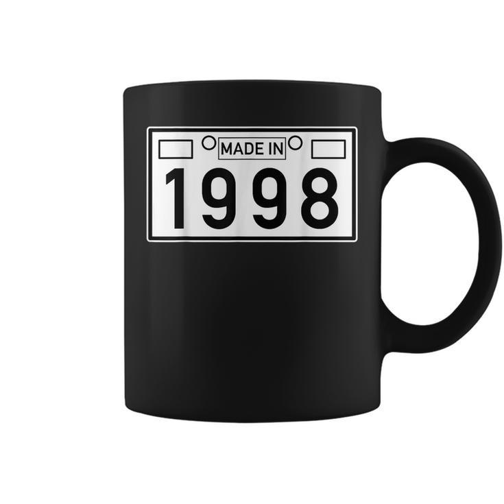 Made In 1998 Car Lover Birthday Gift Design Coffee Mug