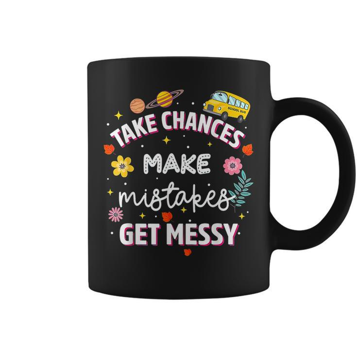 Magic Schoolbus Take Chances Make Mistakes Get Messy Coffee Mug