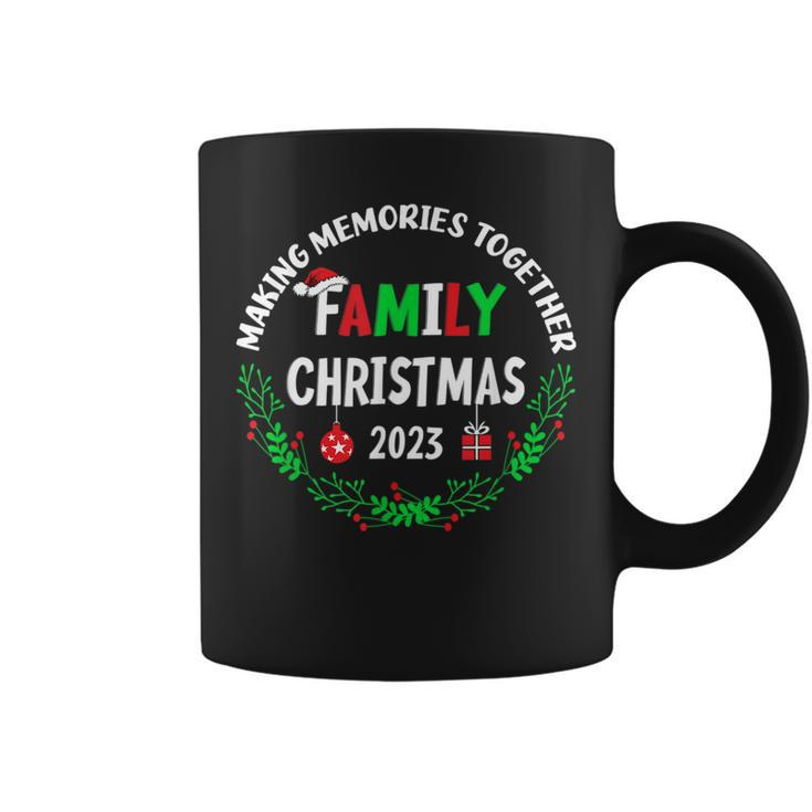 Making Memories Together Cute Family Christmas 2023 Coffee Mug