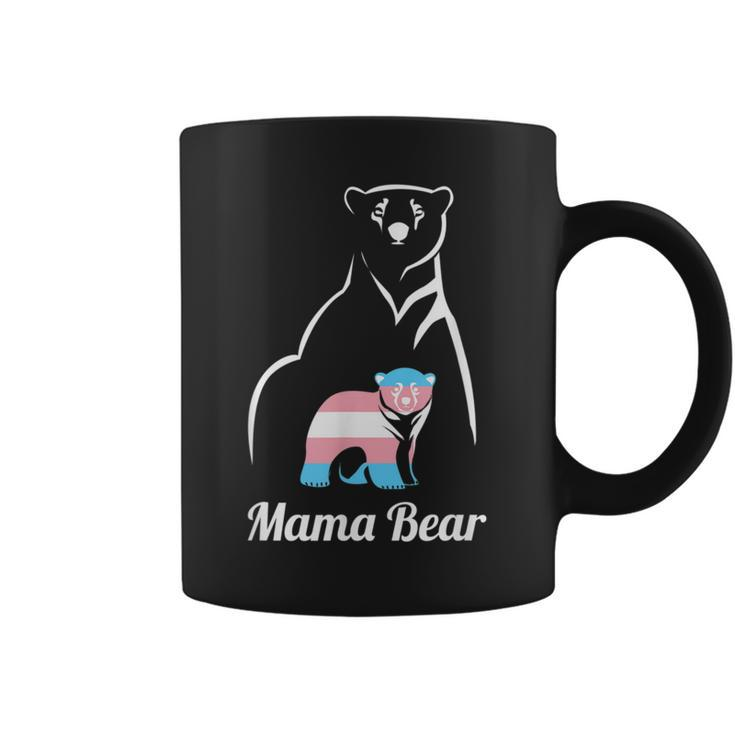 Mama Bear Lgbtq Trans Child Transgender Trans Pride  Coffee Mug