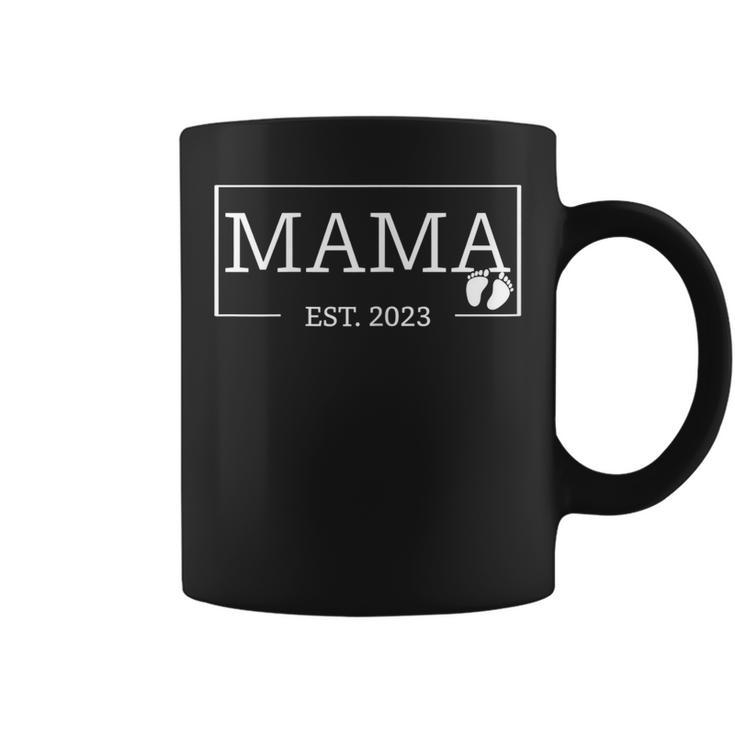 Mama Established Est 2023 Girl Boy Newborn Gifts Mom Mother   Coffee Mug