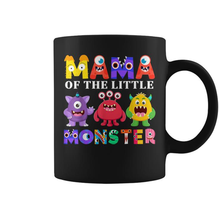 Mama Little Monster Kids 1St Birthday Party Family Monster  Coffee Mug