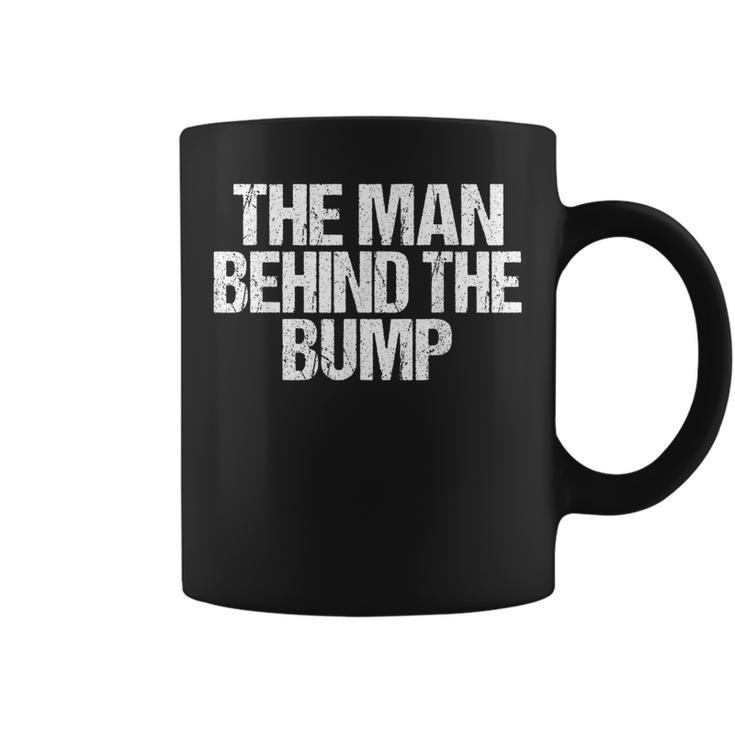 Man Behind The Bump Pregnancy Announcement Christmas Coffee Mug