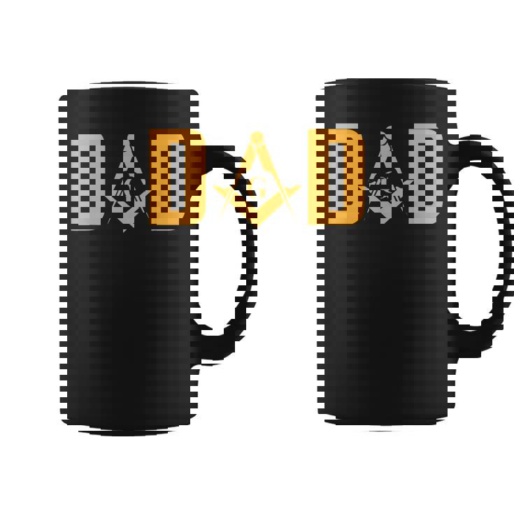 Masonic Dad Mason Symbol  Coffee Mug