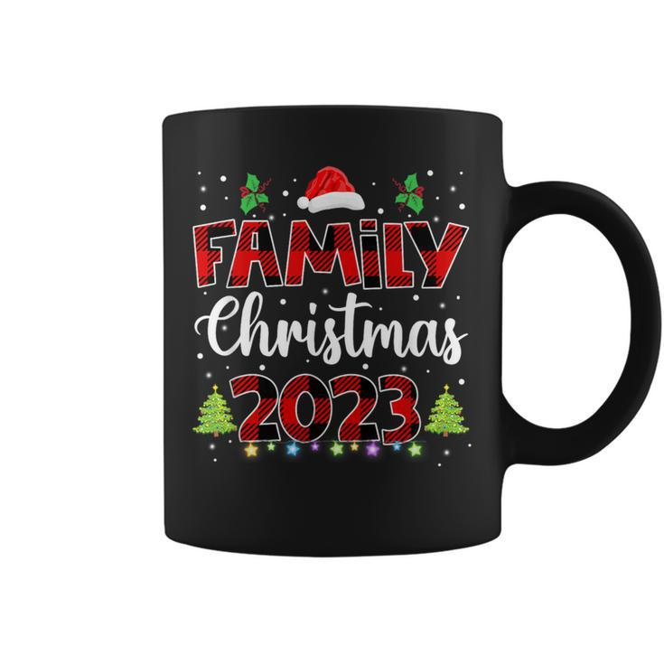 Matching Family Christmas 2023 Team Santa Elf Squad Pajamas Coffee Mug