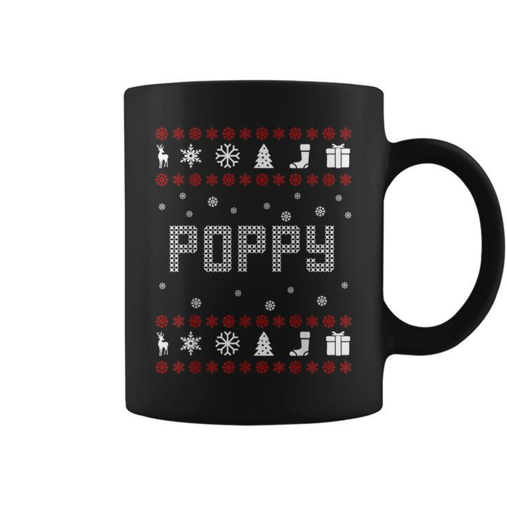 Matching Poppy Ugly Christmas Sweater Christmas Coffee Mug