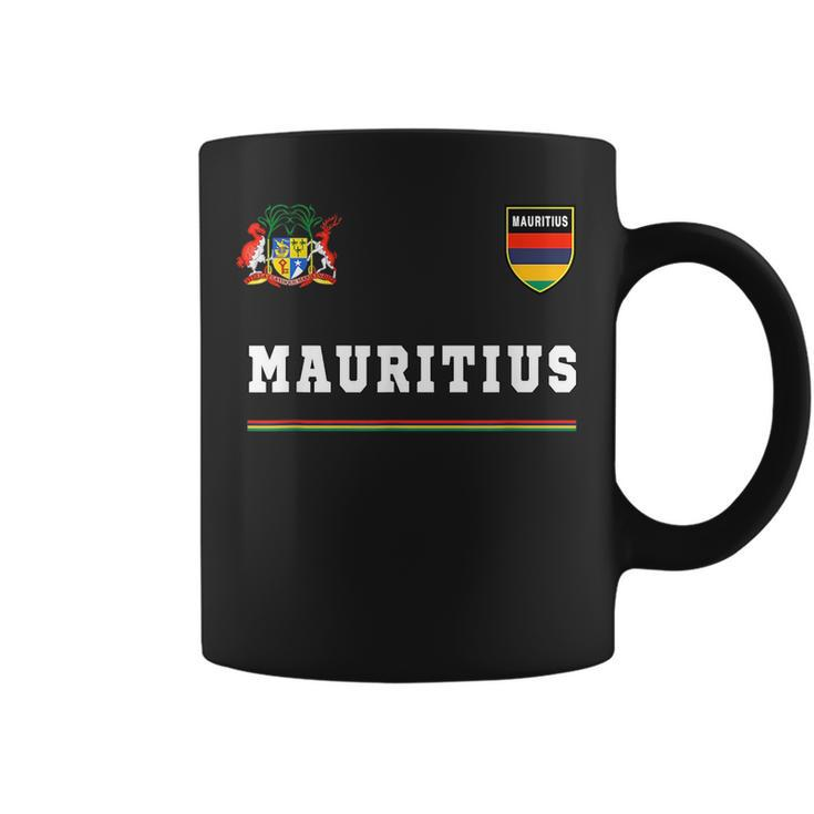 Mauritius  SportSoccer Jersey  Flag Football  Coffee Mug