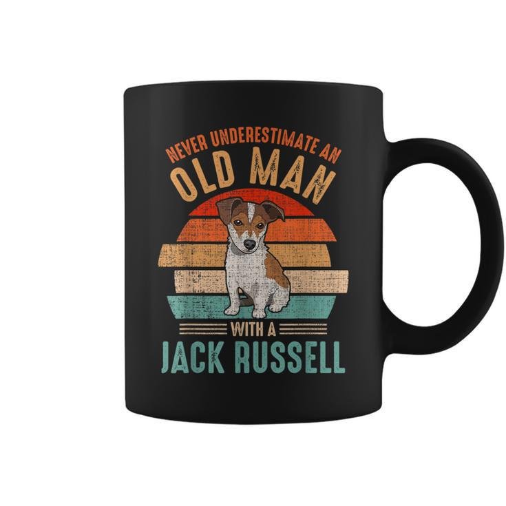 Mb Never Underestimate An Old Man With A Jack Russel Coffee Mug
