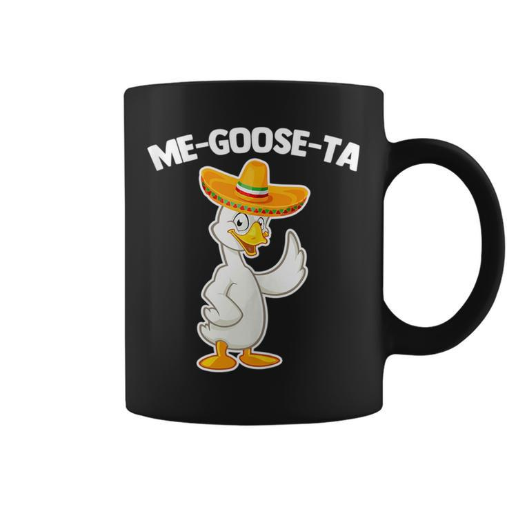 Me-Goose-Ta - Funny Saying Goose Mexican Latino Cool Spanish  Coffee Mug