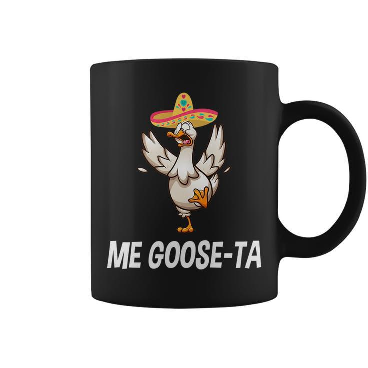 Me Goose Ta Mexican Funny Spanish Goose Puns   Coffee Mug