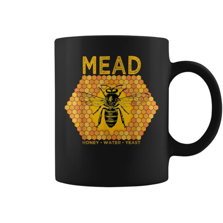 Mead By Honey Bees Meadmaking Home Brewing Retro Drinking Coffee Mug